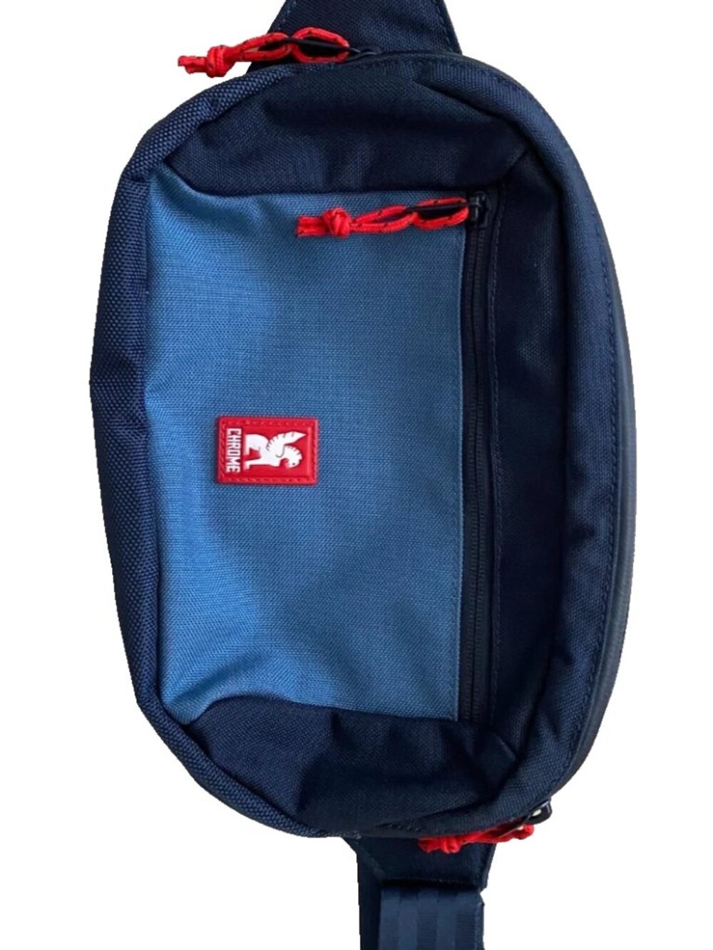 Chrome Industries Ziptop Waistpack Navy Blue Tech Sling Bag Hip Belt Fanny Pack